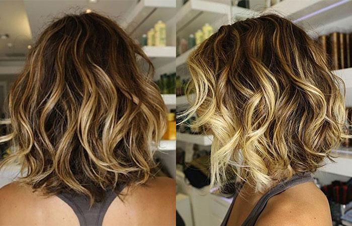 Окрашивание балаяж: фото и варианты для разных типов волос