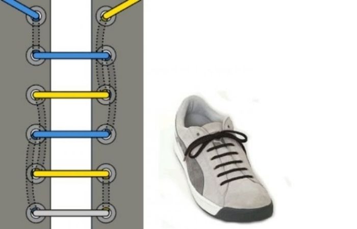 как зашнуровать кроссовки чтобы не завязывать шнурки