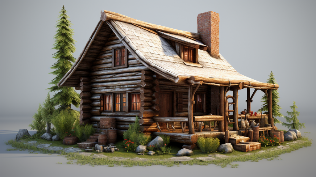 Деревянный дом из бревна - идеальное решение для комфортной жизни