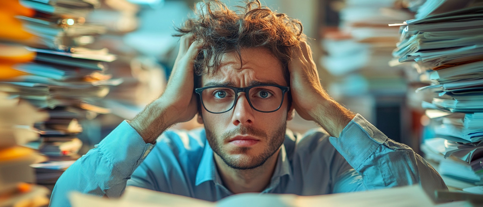 Мужчина преодалевает психологические барьеры