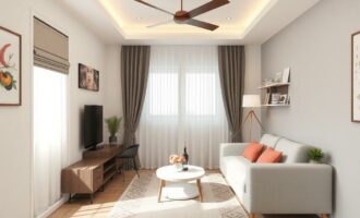 Дизайн-проект для однокомнатной квартиры: как превратить маленькое пространство в удобный и стильный дом