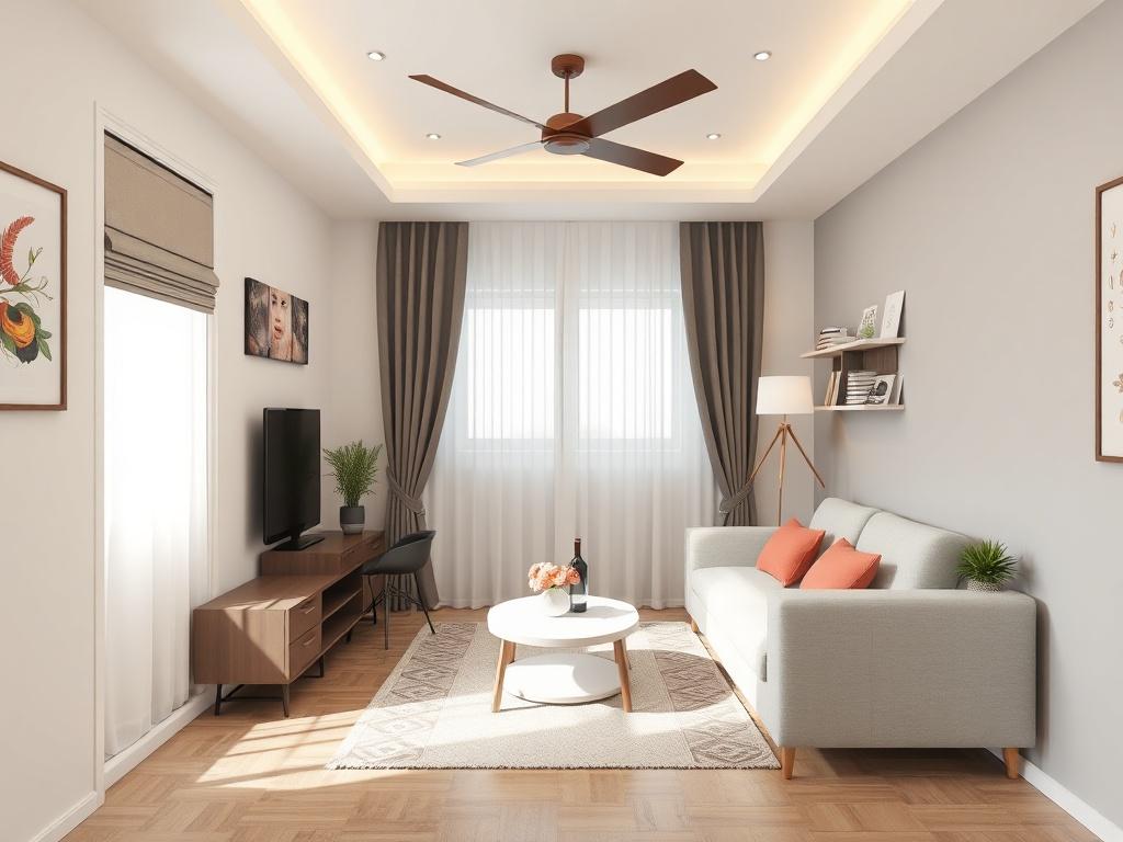 Дизайн-проект для однокомнатной квартиры: как превратить маленькое пространство в удобный и стильный дом