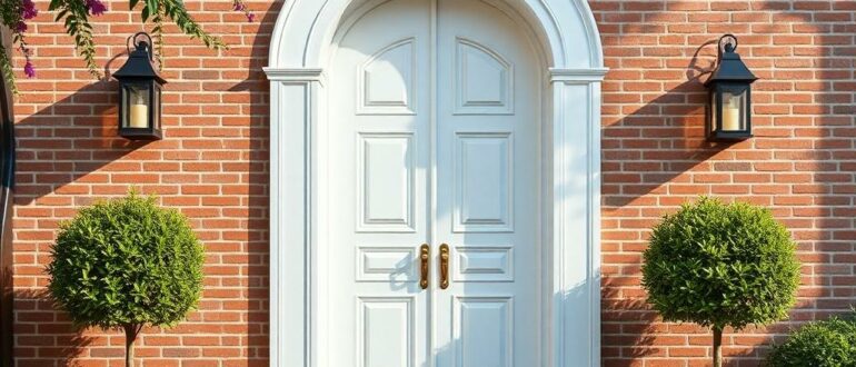 Белая входная дверь: стильный выбор, который работает