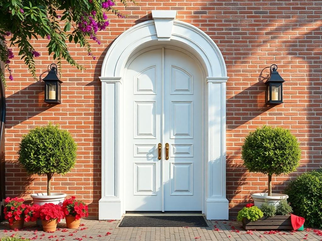 Белая входная дверь: стильный выбор, который работает
