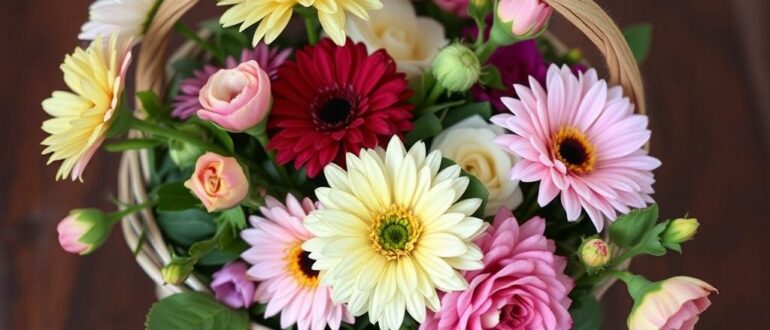 Цветы в корзинке: как собрать живую картину, которую хочется держать дома