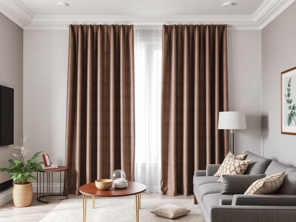 Индивидуальный пошив штор в гостиную: как сделать комнату уютной и выразительной