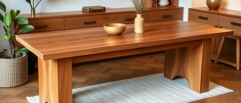 Стол из массива дерева: выбор, уход и всё, что нужно знать, чтобы он служил десятилетиями