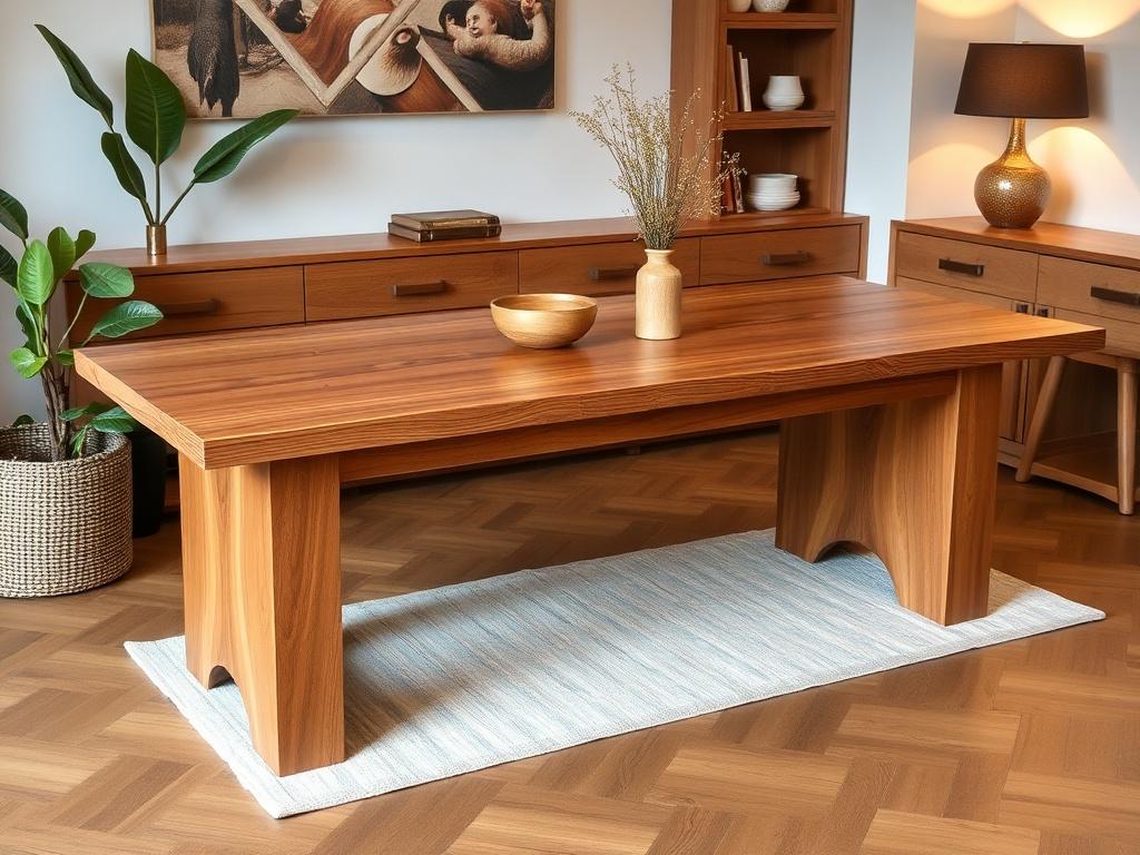 Стол из массива дерева: выбор, уход и всё, что нужно знать, чтобы он служил десятилетиями