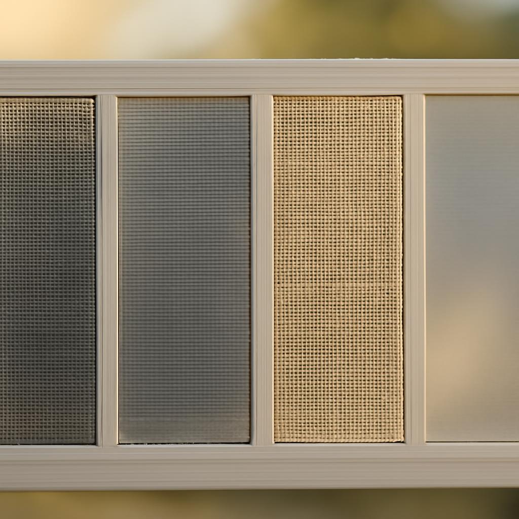 Сравнение типов антимоскитных сеток для окон