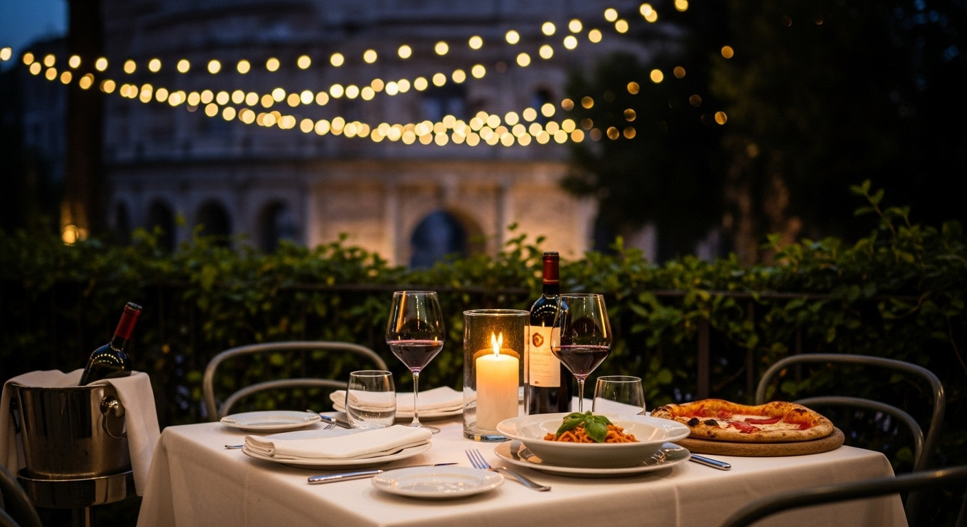 Практическая организация романтического итальянского ужина
