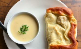 Сырный суп и хачапури: простая радость для холодного вечера