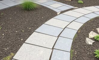 Гранитные плиты под ногами: как выбрать и уложить идеальную дорожку