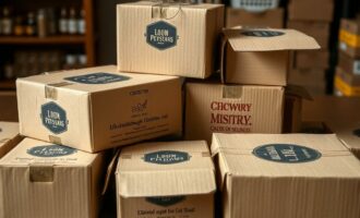 Картонные коробки с печатью: как упаковка превращается в голос бренда