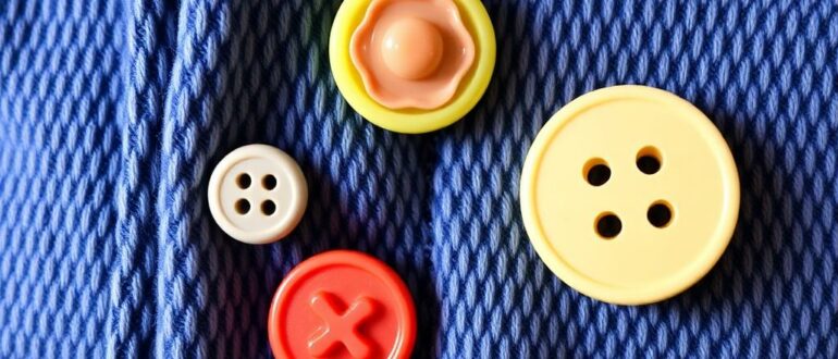 Детские пуговицы: маленькие детали, которые делают вещи живыми