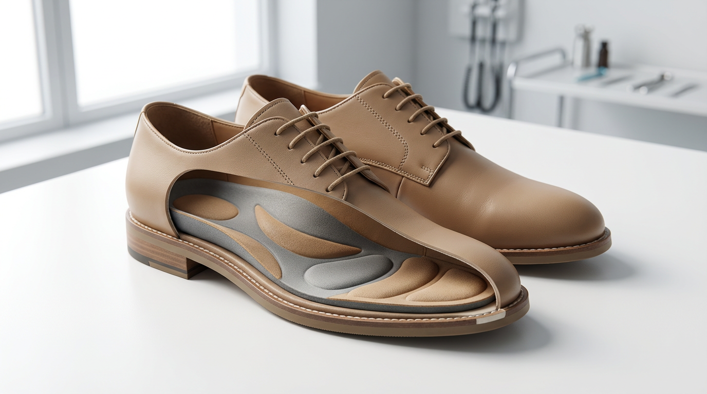 Индивидуальные ортопедические стельки в обуви